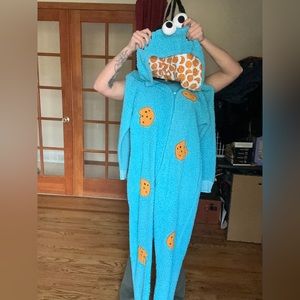 Cookie Monster onesie
